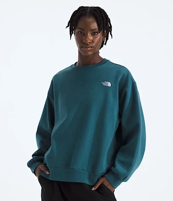 Evolution Simple Dome Oversized Crew für Damen Evolution Simple Dome Oversized Crew für Damen
