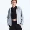 Evolution Simple Dome Regular Full-Zip Hoodie für Damen Evolution Simple Dome Regular Full-Zip Hoodie für Damen