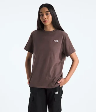 Evolution Simple Dome Relaxed Kurzarm-T-Shirt für Damen