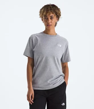 Evolution Simple Dome Relaxed Kurzarm-T-Shirt für Damen
