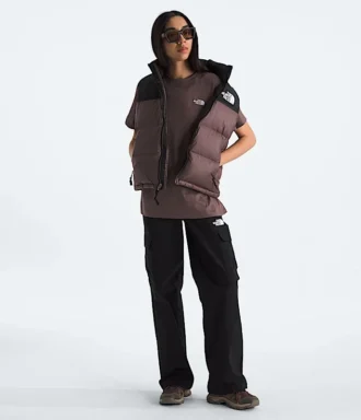 Evolution Simple Dome Relaxed Kurzarm-T-Shirt für Damen