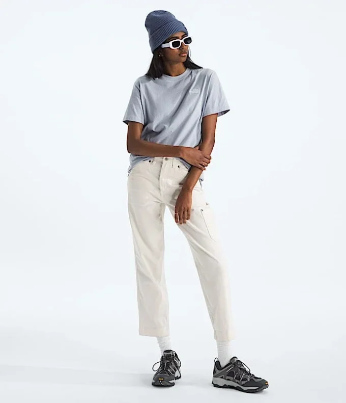 Evolution Simple Dome Relaxed Kurzarm-T-Shirt für Damen Evolution Simple Dome Relaxed Kurzarm-T-Shirt für Damen