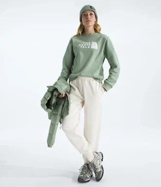 Evolution Sketch Logo Half Dome Crew für Damen – Grafik