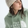 Evolution Sketch Logo Half Dome Hoodie für Damen – Grafik