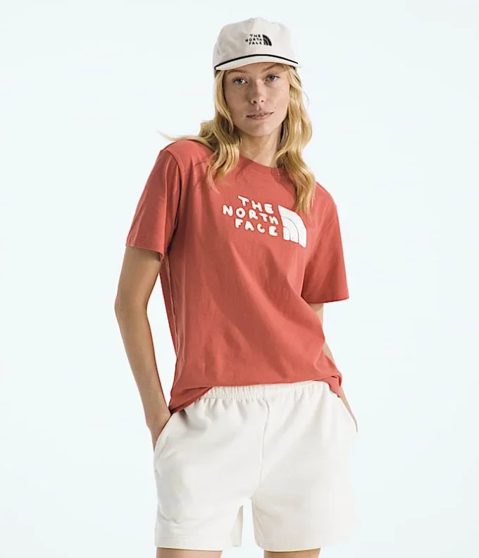 Evolution Sketch Logo Half Dome Kurzarm-T-Shirt für Damen – Grafik Evolution Sketch Logo Half Dome Kurzarm-T-Shirt für Damen – Grafik