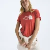 Evolution Sketch Logo Half Dome Kurzarm-T-Shirt für Damen – Grafik Evolution Sketch Logo Half Dome Kurzarm-T-Shirt für Damen – Grafik