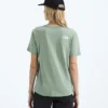 Evolution Sketch Logo Half Dome Kurzarm-T-Shirt für Damen – Grafik Evolution Sketch Logo Half Dome Kurzarm-T-Shirt für Damen – Grafik