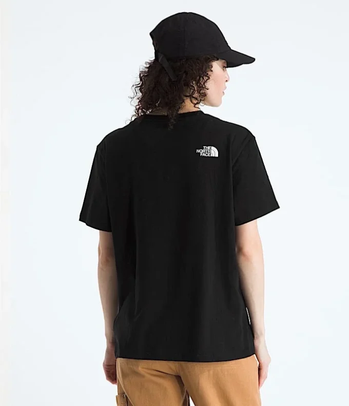 Evolution Sketch Logo Half Dome Kurzarm-T-Shirt für Damen – Grafik Evolution Sketch Logo Half Dome Kurzarm-T-Shirt für Damen – Grafik