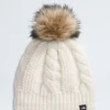 Gepolsterte Oh Mega Fur Pom Beanie für Kinder Gepolsterte Oh Mega Fur Pom Beanie für Kinder