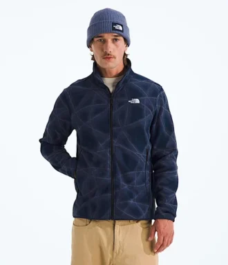 Glacier Fleece Jacke für Herren – Print