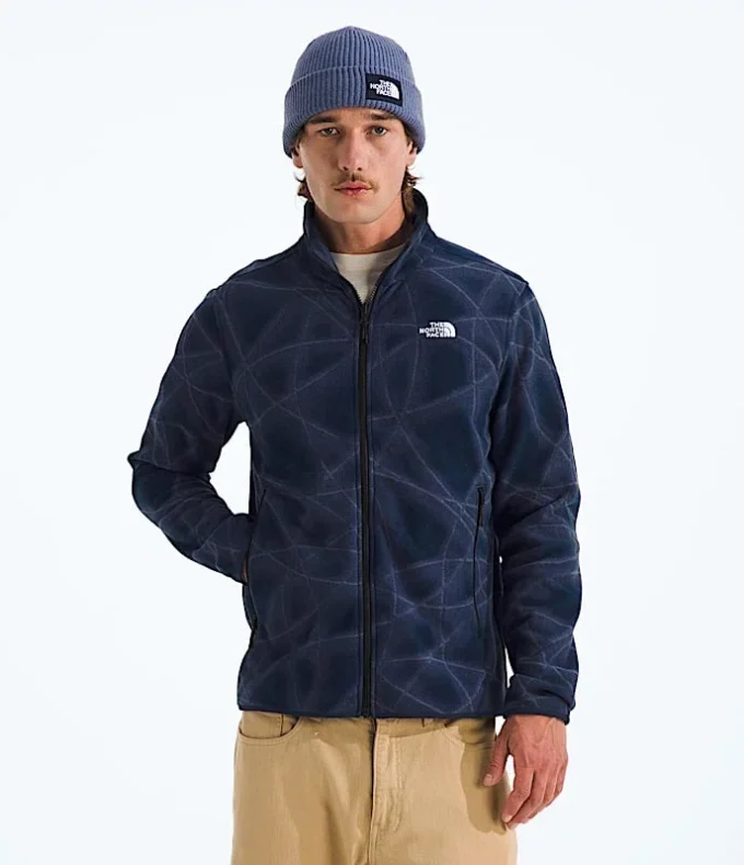 Glacier Fleece Jacke für Herren – Print Glacier Fleece Jacke für Herren – Print
