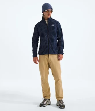 Glacier Fleece Jacke für Herren – Print