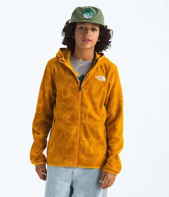 Glacier Full-Zip Hoodie für Jungen und Mädchen – Print