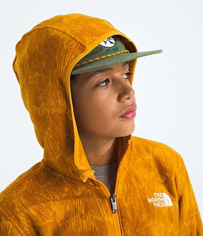 Glacier Full-Zip Hoodie für Jungen und Mädchen – Print Glacier Full-Zip Hoodie für Jungen und Mädchen – Print