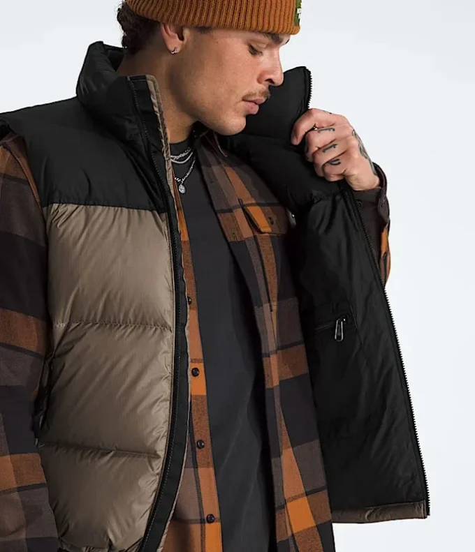 Herren 1996 Retro Nuptse Weste Herren 1996 Retro Nuptse Weste