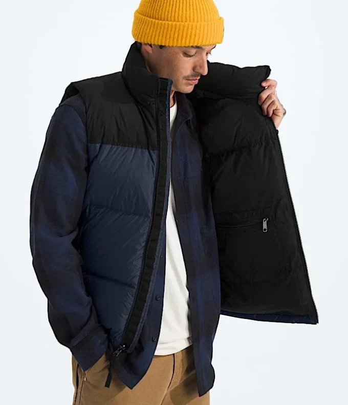 Herren 1996 Retro Nuptse Weste Herren 1996 Retro Nuptse Weste