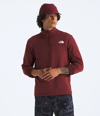 Herren Cedar Trail Grid Fleece ½-Zip