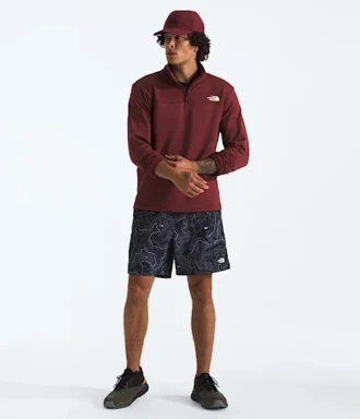 Herren Cedar Trail Grid Fleece ½-Zip
