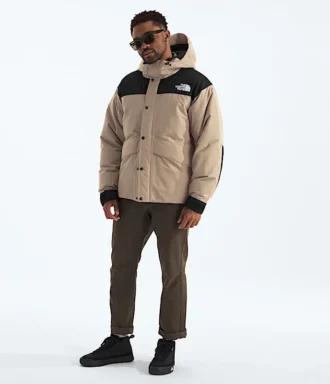 Herren-Daunenjacke für die Berge