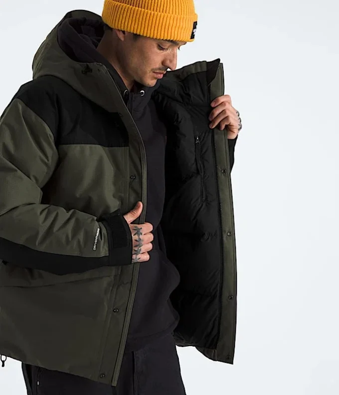 Herren-Daunenjacke für die Berge Herren-Daunenjacke für die Berge