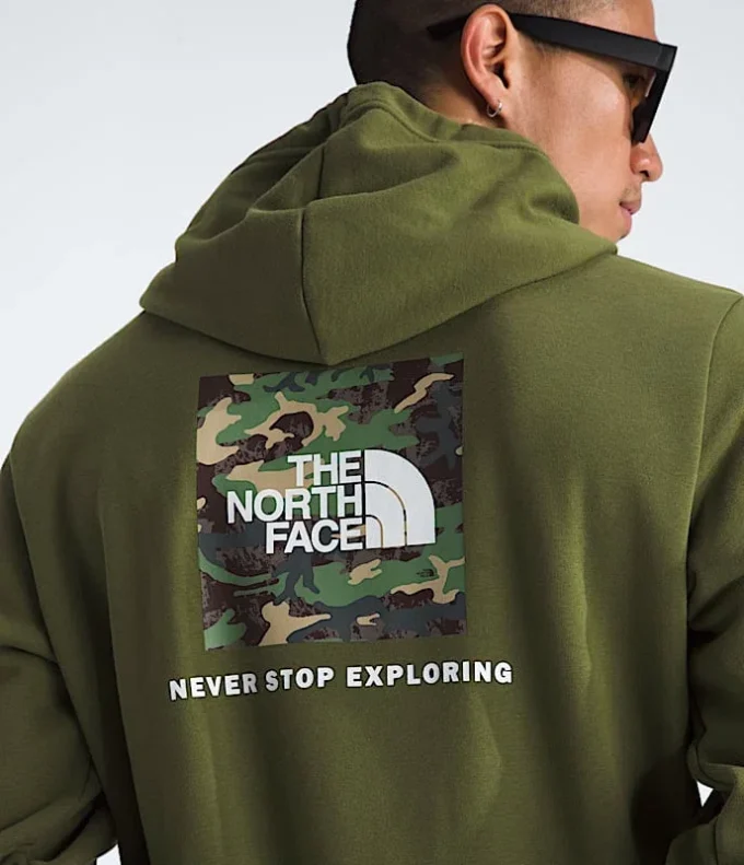 Herren Evolution Box Camo Fill Hoodie – Grafik