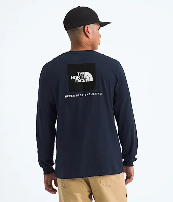 Herren Evolution Box NSE Regular Langarm-T-Shirt Herren Evolution Box NSE Regular Langarm-T-Shirt