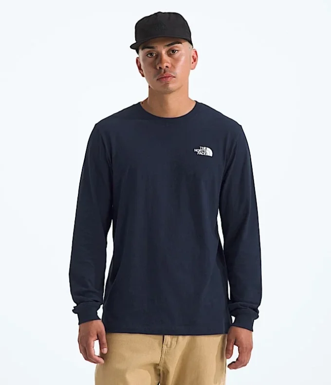 Herren Evolution Box NSE Regular Langarm-T-Shirt Herren Evolution Box NSE Regular Langarm-T-Shirt