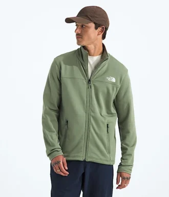 Herren-Fleecejacke Cedar Trail Grid mit durchgehendem Reißverschluss