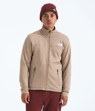 Herren-Fleecejacke Cedar Trail Grid mit durchgehendem Reißverschluss