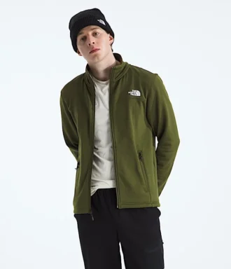 Herren-Fleecejacke Cedar Trail Grid mit durchgehendem Reißverschluss