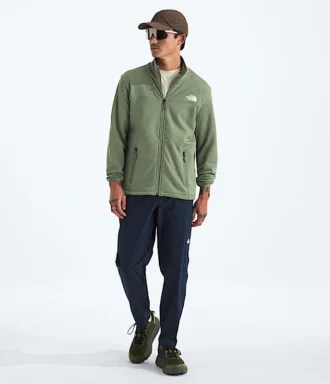 Herren-Fleecejacke Cedar Trail Grid mit durchgehendem Reißverschluss
