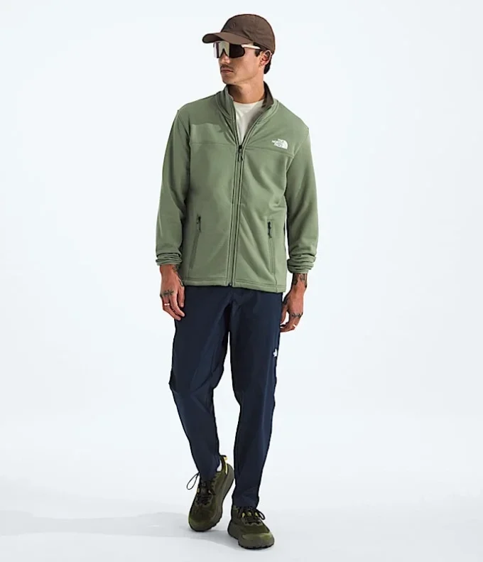 Herren-Fleecejacke Cedar Trail Grid mit durchgehendem Reißverschluss Herren-Fleecejacke Cedar Trail Grid mit durchgehendem Reißverschluss