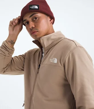 Herren-Fleecejacke Cedar Trail Grid mit durchgehendem Reißverschluss
