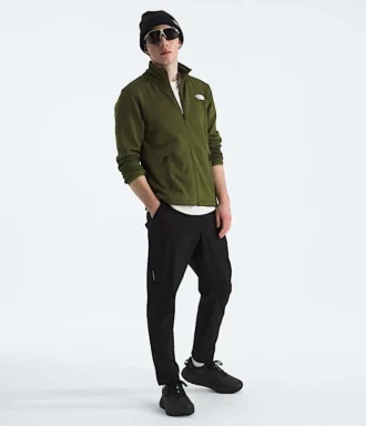 Herren-Fleecejacke Cedar Trail Grid mit durchgehendem Reißverschluss