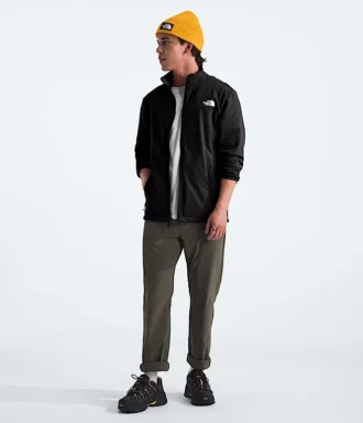 Herren-Fleecejacke Cedar Trail Grid mit durchgehendem Reißverschluss