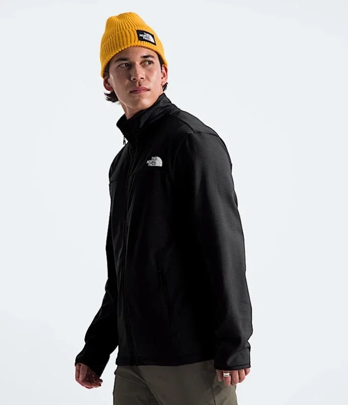 Herren-Fleecejacke Cedar Trail Grid mit durchgehendem Reißverschluss Herren-Fleecejacke Cedar Trail Grid mit durchgehendem Reißverschluss