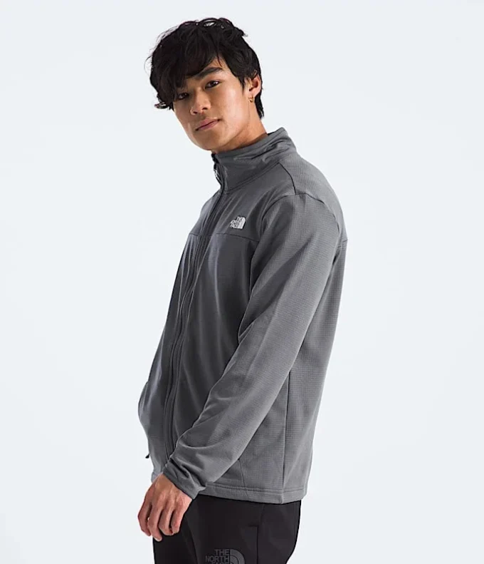 Herren-Fleecejacke Cedar Trail Grid mit durchgehendem Reißverschluss Herren-Fleecejacke Cedar Trail Grid mit durchgehendem Reißverschluss