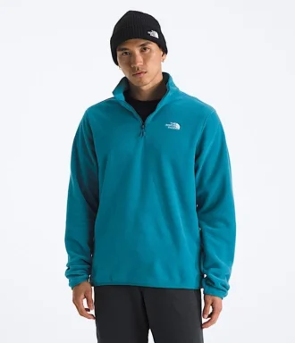 Herren-Fleecejacke mit ½-Reißverschluss