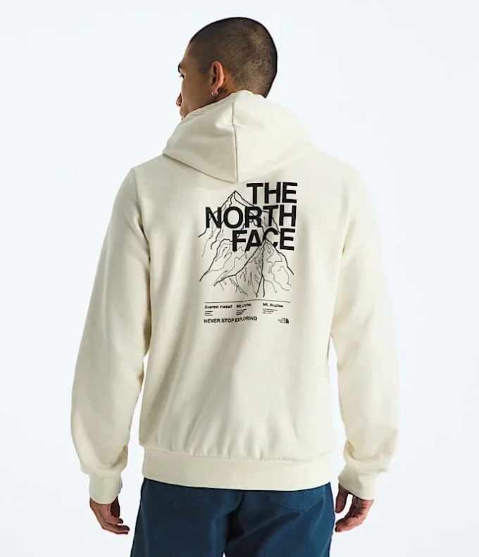Herren-Hoodie Evolution Half Dome – Grafik Herren-Hoodie Evolution Half Dome – Grafik