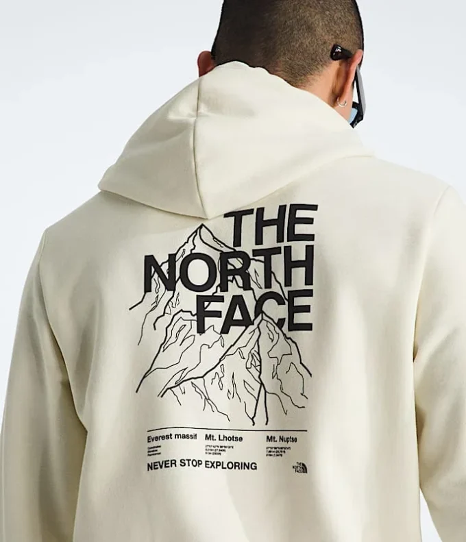 Herren-Hoodie Evolution Half Dome – Grafik Herren-Hoodie Evolution Half Dome – Grafik