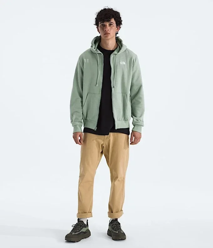 Herren-Hoodie Evolution Simple Dome mit durchgehendem Reißverschluss Herren-Hoodie Evolution Simple Dome mit durchgehendem Reißverschluss
