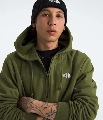 Herren-Hoodie Evolution Simple Dome mit durchgehendem Reißverschluss
