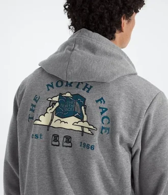 Herren-Hoodie Evolution Travel-Cloud – Grafik