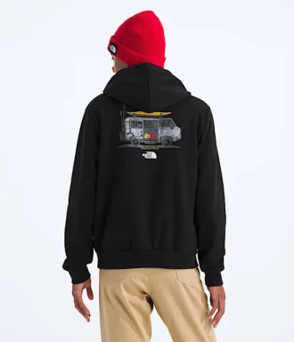 Herren-Hoodie „Evolution Van Life“ – Grafik