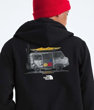 Herren-Hoodie „Evolution Van Life“ – Grafik