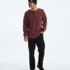 Herren-Langarm-Henley mit Waffelmuster Herren-Langarm-Henley mit Waffelmuster
