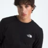 Herren-Langarm-T-Shirt mit einfachem Dom Herren-Langarm-T-Shirt mit einfachem Dom