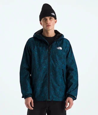 Herren-Regenjacke Antora mit Kapuze – Print