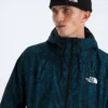 Herren-Regenjacke Antora mit Kapuze – Print