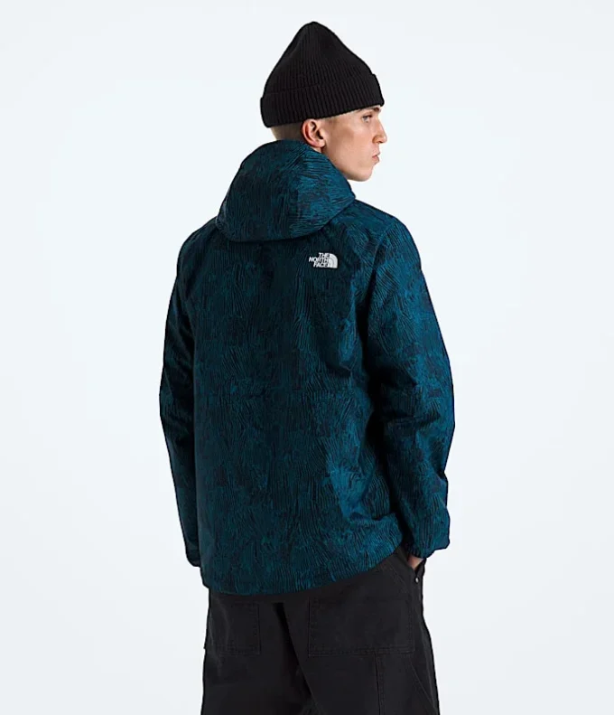 Herren-Regenjacke Antora mit Kapuze – Print